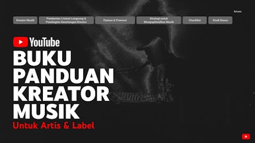 Buku Panduan Creator Musik untuk Artis & Label