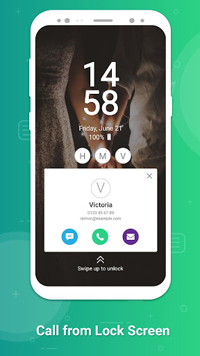 Quick Call - Fast Call & SMS from Lock Screen