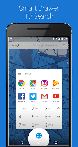 App Swap Drawer - T9 Search