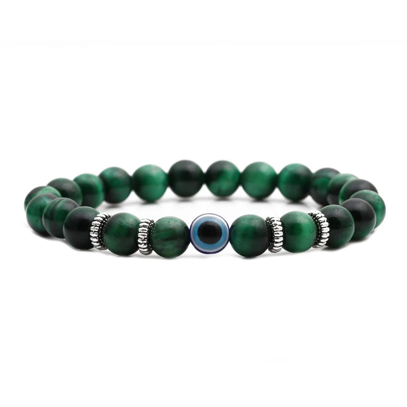 Title 3, Fashion Personality Frosted Volcanic Stone Armb...