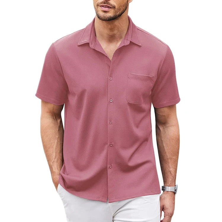 Polo Cardigan Top Hombre Verano Color Sólido Fresco y Cómodo para un Estilo Casual Elegante Ideal para Clima Cálido y Combinable con Diferentes Outfits