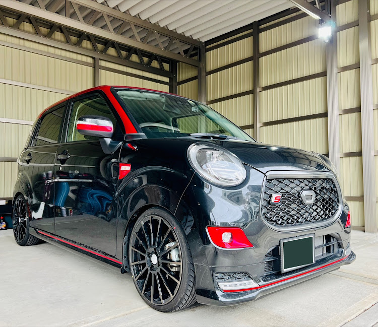 キャストの車高調整・DIY・BLITZ ブリッツ・ホイール交換に関するカスタム事例の投稿画像1枚目