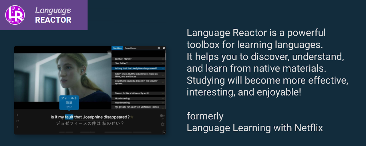 Language Reactor Preview image 2