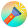 Super Rainbow Flashlight  icon