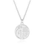 S925 Fulong Necklace White