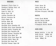 Daddoo's menu 4