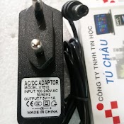 Bộ Chuyển Nguồn Adapter Ac - Dc: 7.5V - 1A (Đầu Lớn - Chuẩn Đầu 5.5Mm)