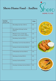 Shero Home Food - Andhra menu 3