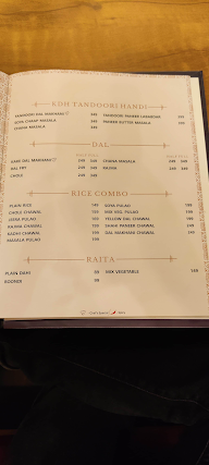 Kake Di Hatti menu 3