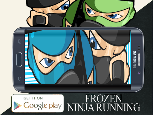 Frozen Ninja Running Soni PRO