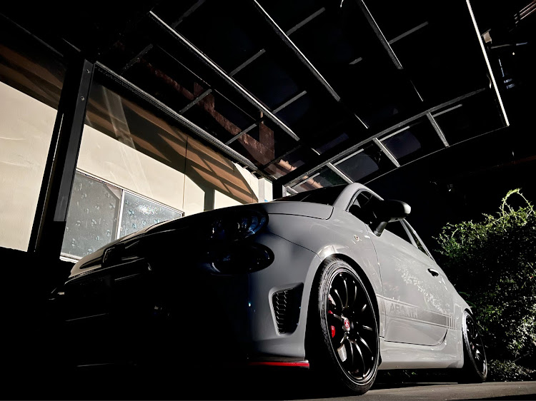 アバルト・595 （ハッチバック）のMYABA・ABARTH 595・ABARTH595competizione・アバルト595コンペティツィオーネ・明日は洗車に関するカスタム事例の投稿画像1枚目