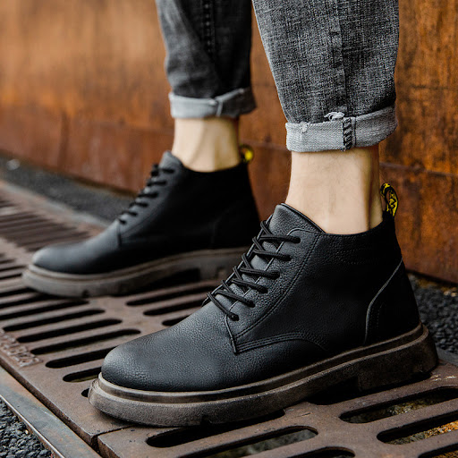 Title 7, Mens Casual Sports Shoes Plus Cashmere Martin ...