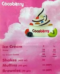 Cocoberry menu 1