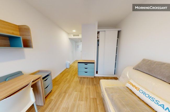 Location meublée appartement 1 pièce 19 m² à Asnieres-sur-seine (92600), 1 050 €