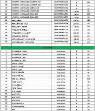 Prasanna Sweets And Snacks menu 4