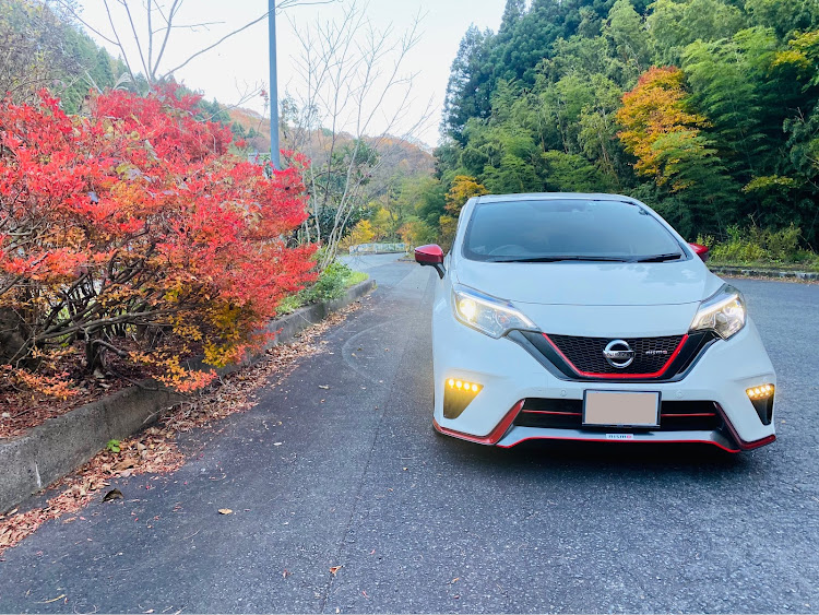 ノートの#日産・#Nissan・#ノートニスモ・ノートニスモe-power・紅葉と愛車に関するカスタム事例の投稿画像7枚目
