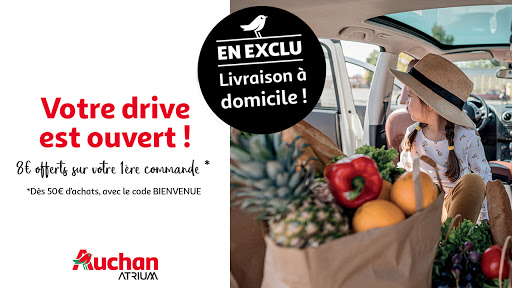 Auchan Drive est ouvert