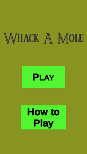 Whack A Mole - v1.05