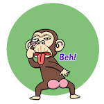 Cover Image of Download Crazy Monkey Stickers - Studio3 - WAStickerApps 1.1.1 APK