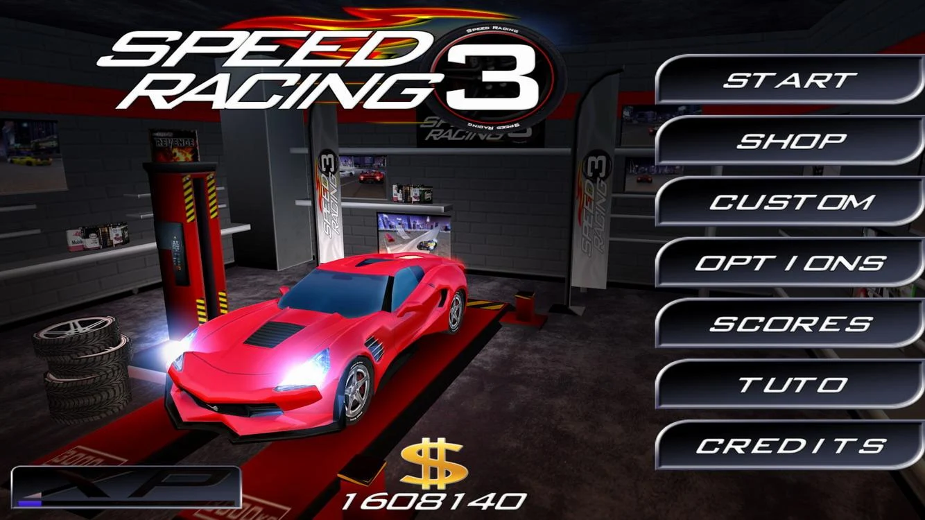   Speed Racing Ultimate 3 Free- 스크린샷 