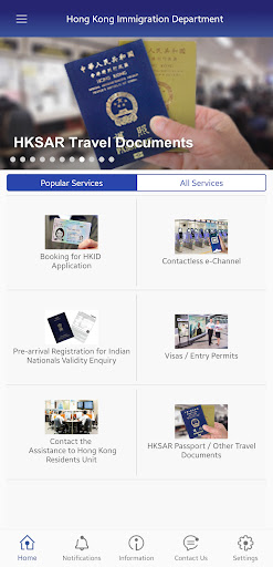 Screenshot HK Immigration Department