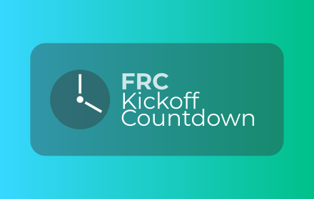 FRC Kickoff Countdown small promo image