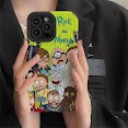 Ốp Điện Thoại In Hình Rick & Morty Cho Iphone 12 / 13Promax 11 Xr Xsmax