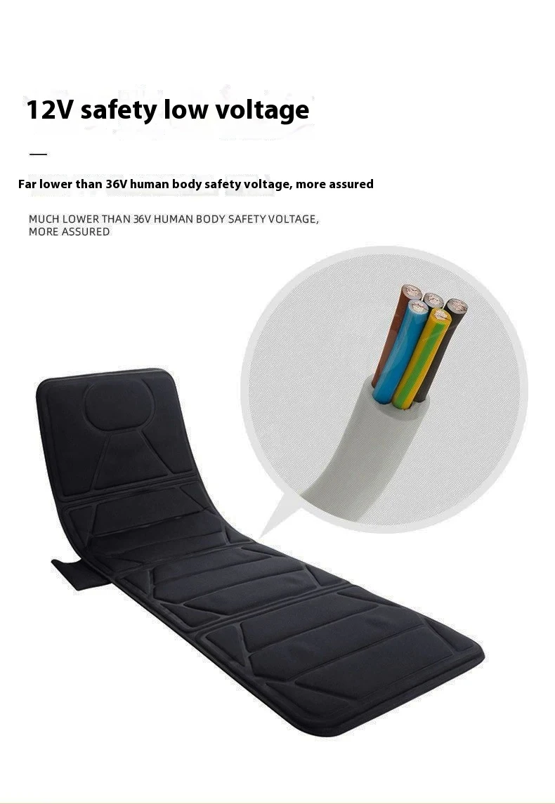 Title 3, Masseur Cervical Électrique Vibrant pour Lit, S...