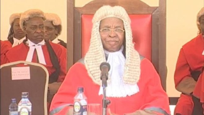 Former Chief Justice Evan Gicheru