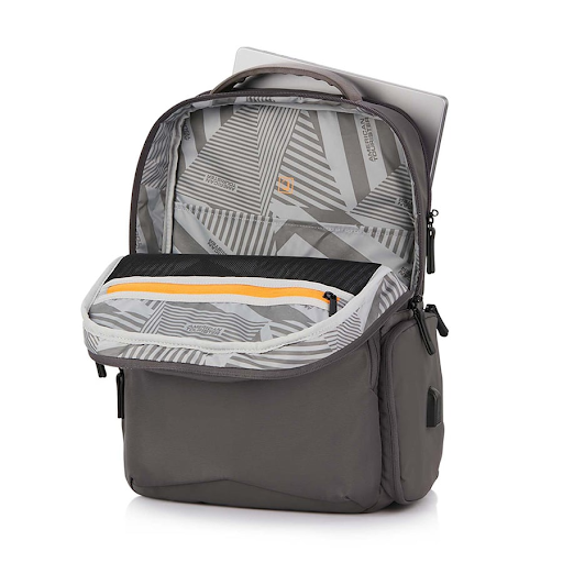 Balo American Tourister Balo Zork 2.0 3 AS màu xám 23L