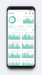 CPU Monitor - temperature, usage, performance Screenshot