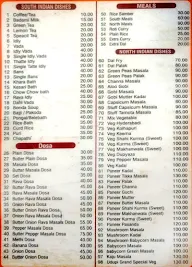 New Udupi Grand menu 1