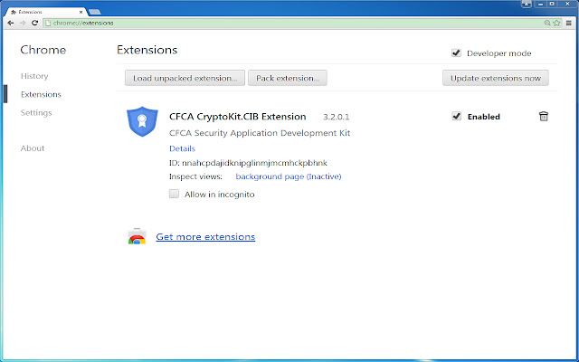 CFCA CryptoKit.CIB Extension chrome extension