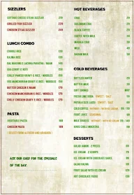 Punjabi Tandoor menu 2