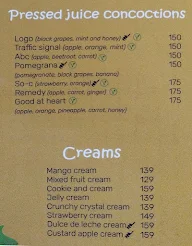 Firangi Falooda menu 2