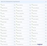 La Panchavati Pure Veg Restaurant menu 3