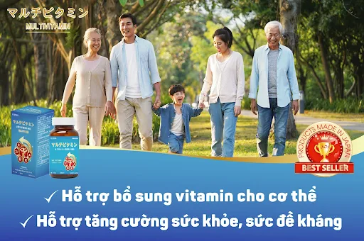 Viên Multivitamin Nhật Bản FUJINA 30 viên/lọ HSD 10.2025