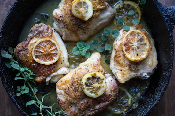 FODMAP IT!™ Chicken Thighs with Lemon &amp; Oregano