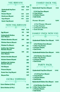 Hyderabad Meri Jaan menu 3