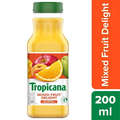 Tropicana Mixedfruit Juice - 200ml