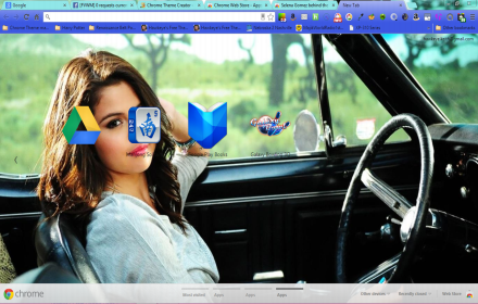 Selena Gomez behind the wheel 2B small promo image