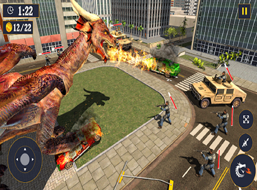 Screenshot US Flying Dragon City Attack