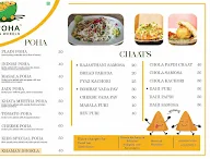 Poha On Wheels menu 2