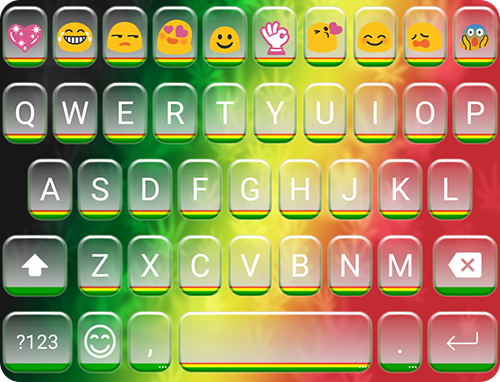 免費下載個人化APP|Rasta Color Emoji Keyboard app開箱文|APP開箱王