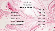 Keventers - Milkshakes & Desserts menu 1