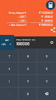 GST Calculator Screenshot