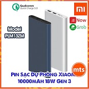 [Chính Hãng] Pin Sạc Dự Phòng Xiaomi Gen 3 10000Mah Plm13Zm Bản Sạc Nhanh - Minh Tín Shop