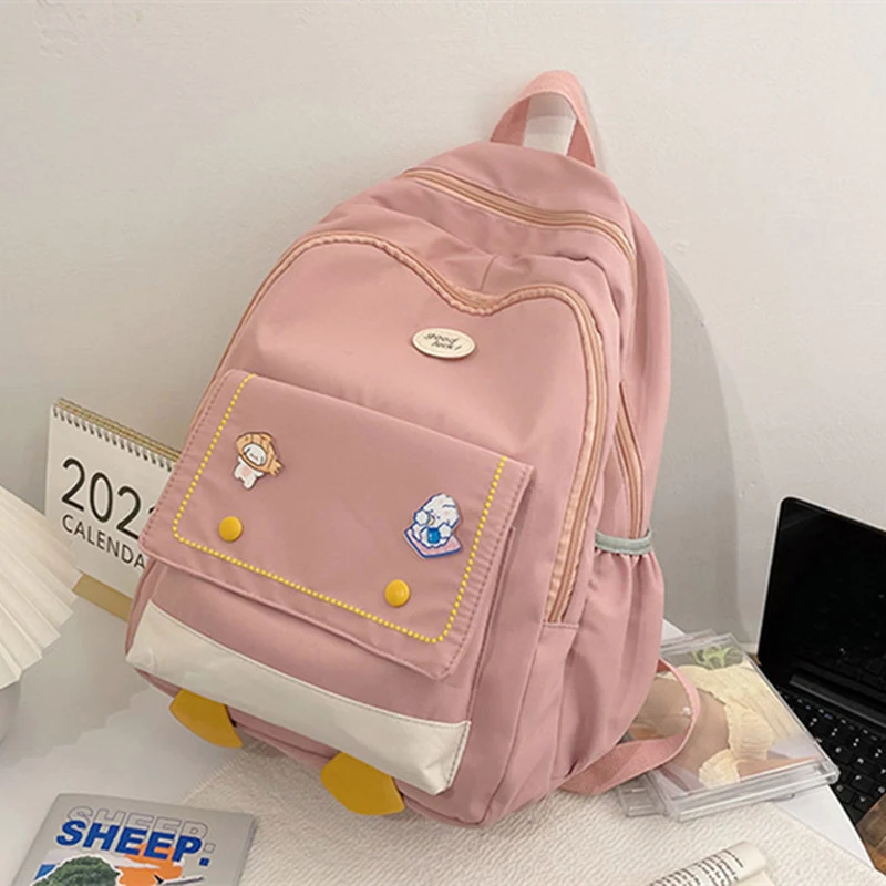 Title 3, Mochila Escolar Feminina Casual Fofa com Desenh...