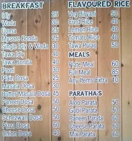 Sai Balaji Tiffns & Mess menu 2