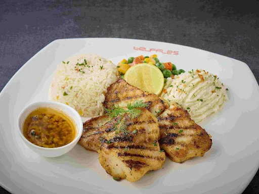 Grilled Fish In Lemon Butter Sauce